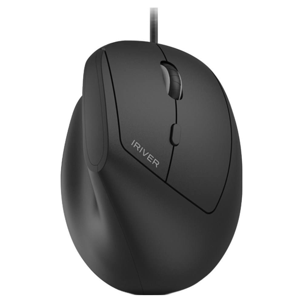 아이리버 항균처리 컴팩트 EV100 인비저블 인체공학 무소음 유선 버티컬 마우스 43,300원