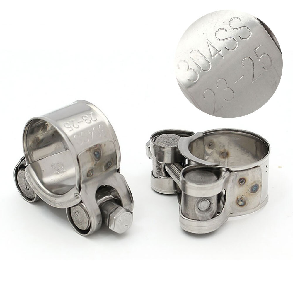 웰픽스 304 스텐 고압 호스 밴드 2p 23-25mm, 현재가 3,800원