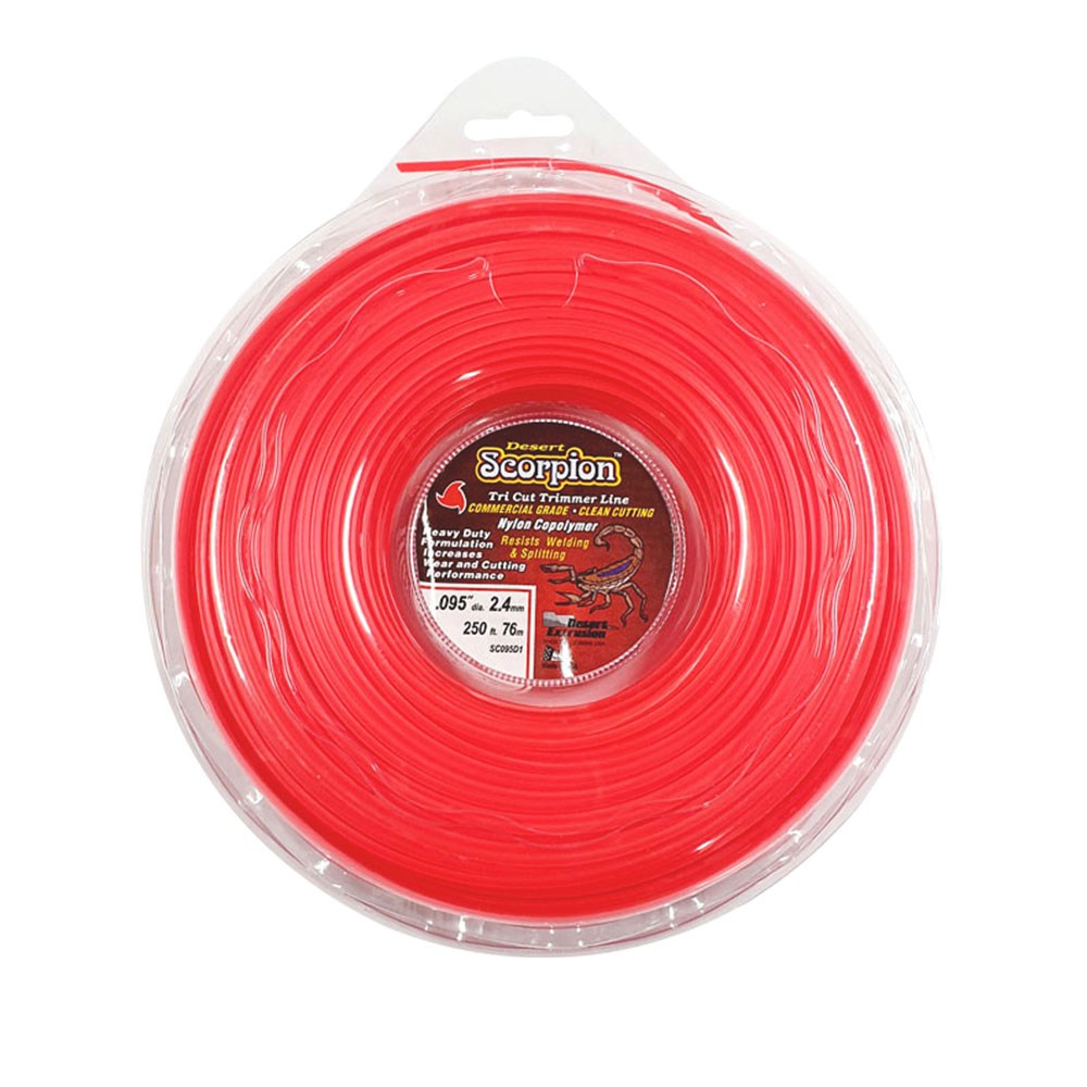 미국 예초기용 나일론줄 대용량 스콜피온 삼각 381m 18,100원