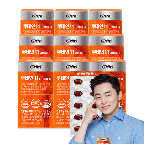 GNM 루테인11 / 비타민 6종 + 미네랄 4종 눈건강 비타민B 아연 엽산 37,120원
