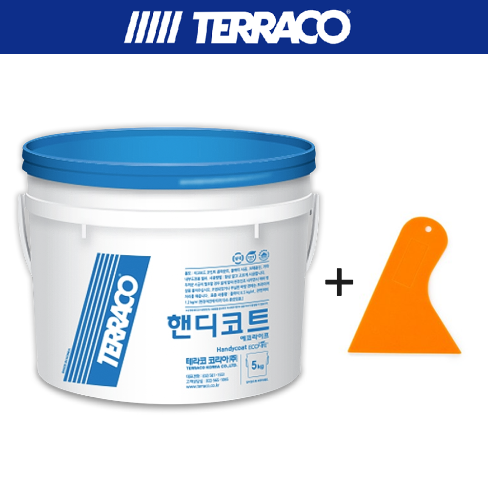 핸디코트 내부용 퍼티 5KG + 미니 플라스틱 헤라 14,100원