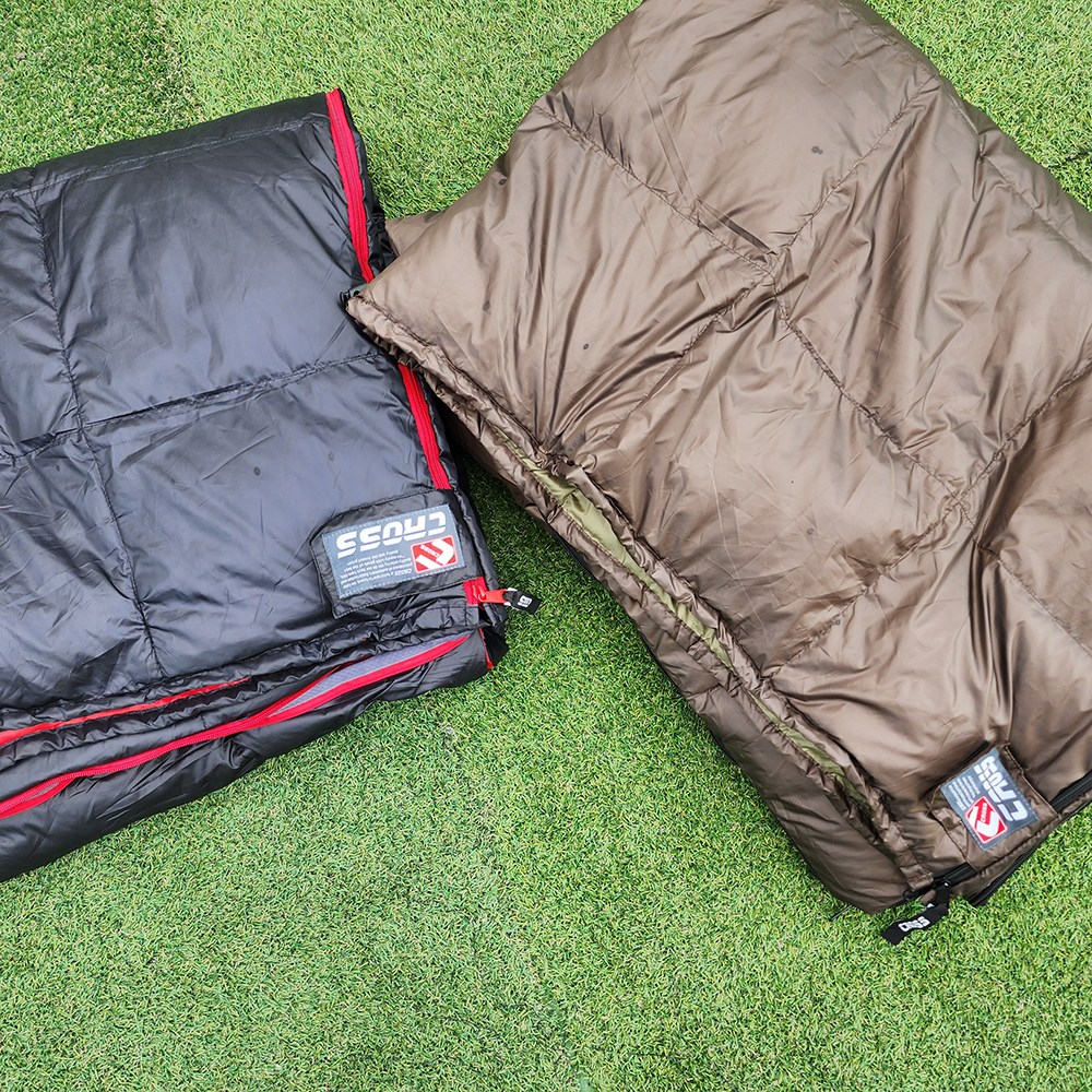 크로스 캠핑 마이크로페더 덕다운 침낭 New자이언트 사각 53,790원