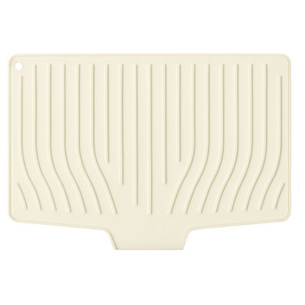 깔끔한 주방 실리콘 드라잉매트 식기 건조대, 1개, 아이보리, 1단 21,800원