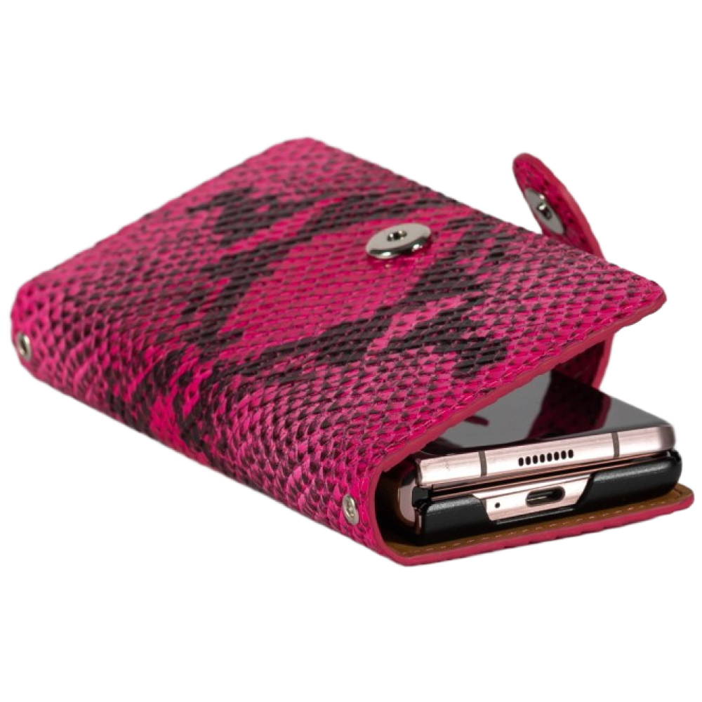 갤럭시 Z폴드6 지갑 케이스 본아띠 ZENITH 천연소가죽 아나콘다 48,700원