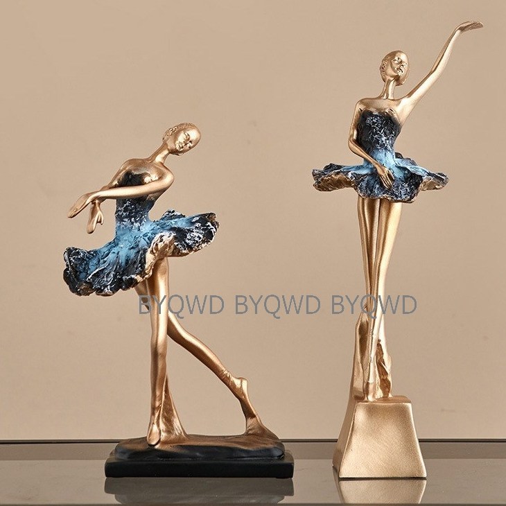 BYQWD북유럽 럭셔리 골드 액세서리 발레리나 장식 조각 장식BYQWD 50,400원