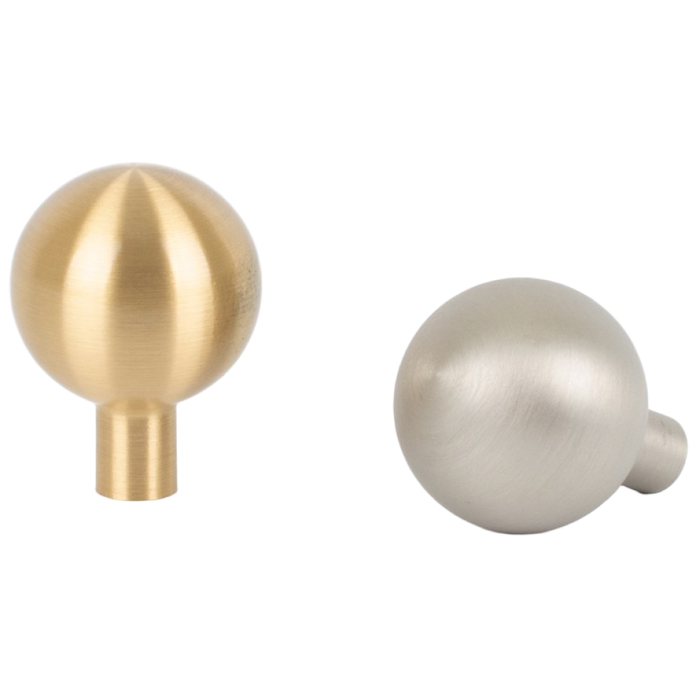 철물이네 가구손잡이 1구 황동 모던 볼, 1개, 골드 4,700원