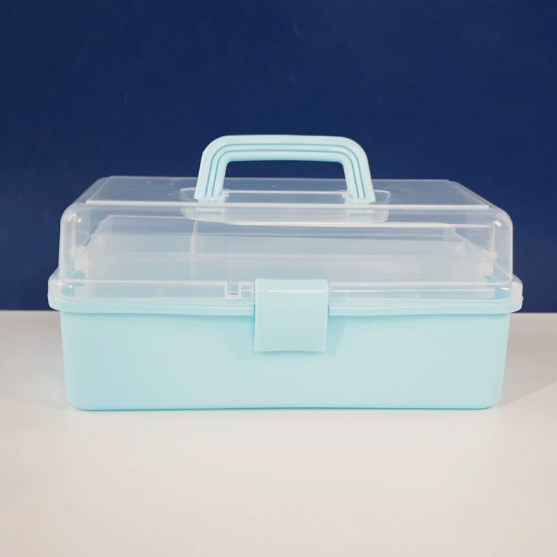 코히모 미술도구 정리 3단 다용도 화구박스 라이트블루 5W0130 13,400원