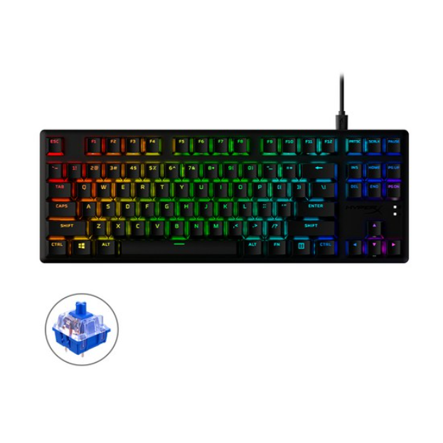 하이퍼엑스 알로이 오리진 코어 PBT RGB 유선 텐키리스 게이밍 키보드 295,700원