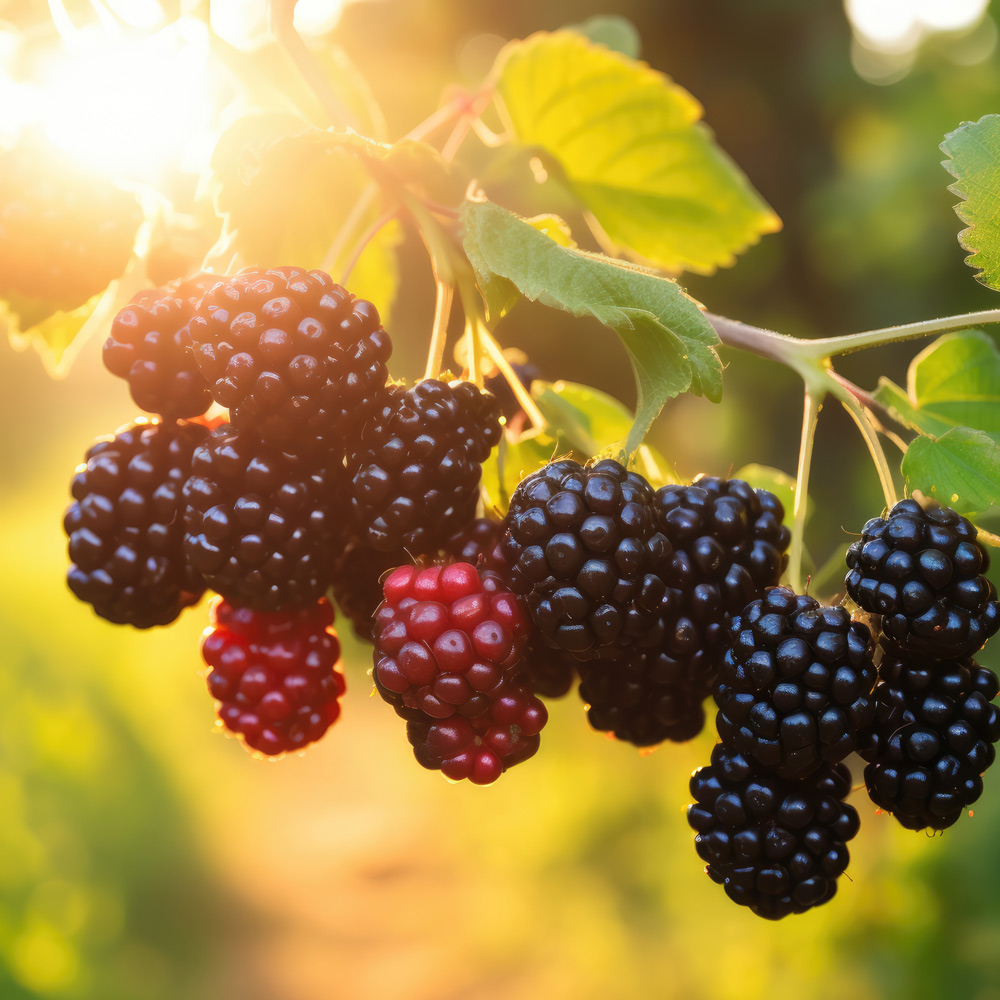 항산화 간식 국산 슈퍼 복분자 블랙베리 열매 생과 산지직송 1kg, 1개 17,500원