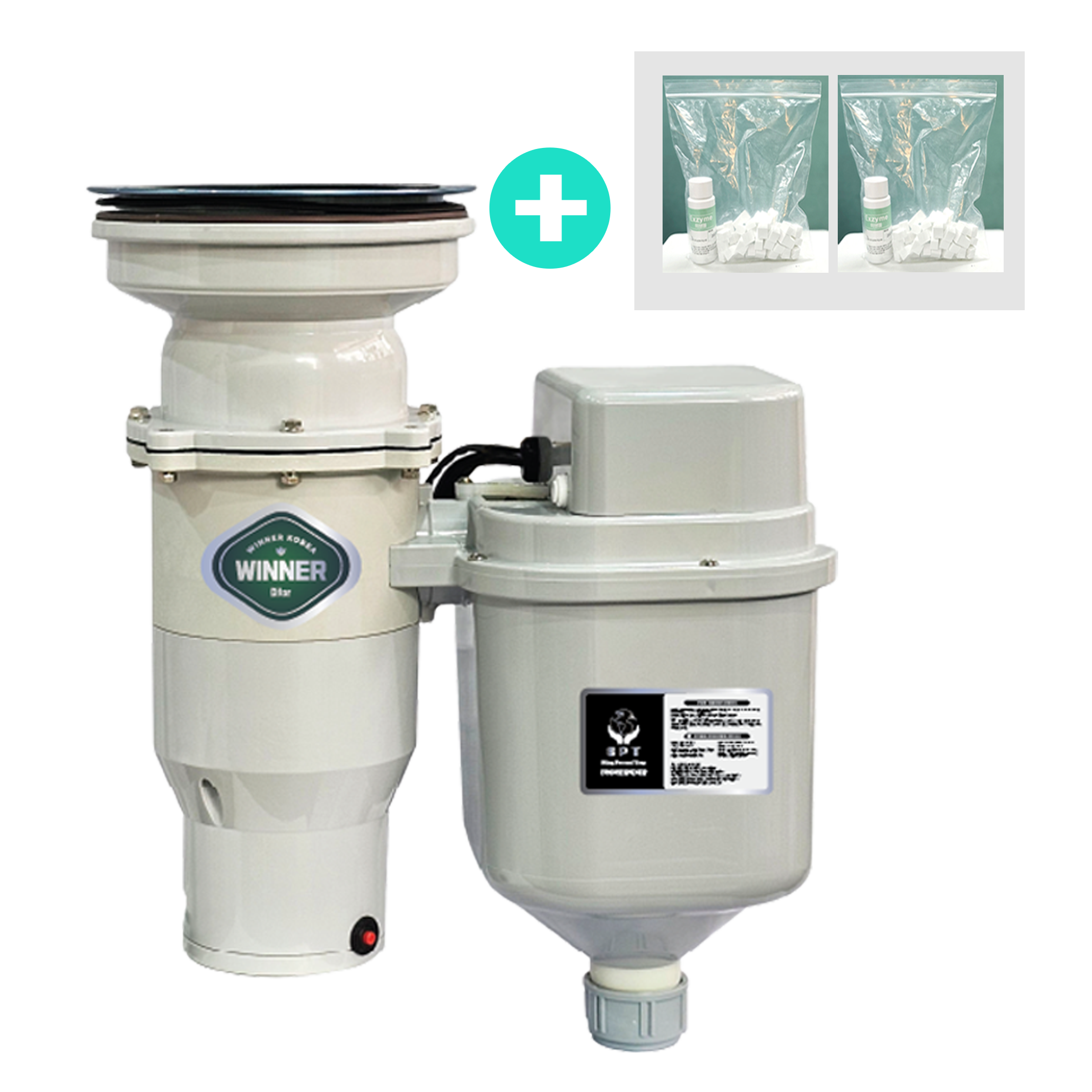 (파격할인행사) Winner-Ditor 음식물처리기 하이브리드 분쇄후미생물소멸 (미생물리필 2년치 포함) 792,000원