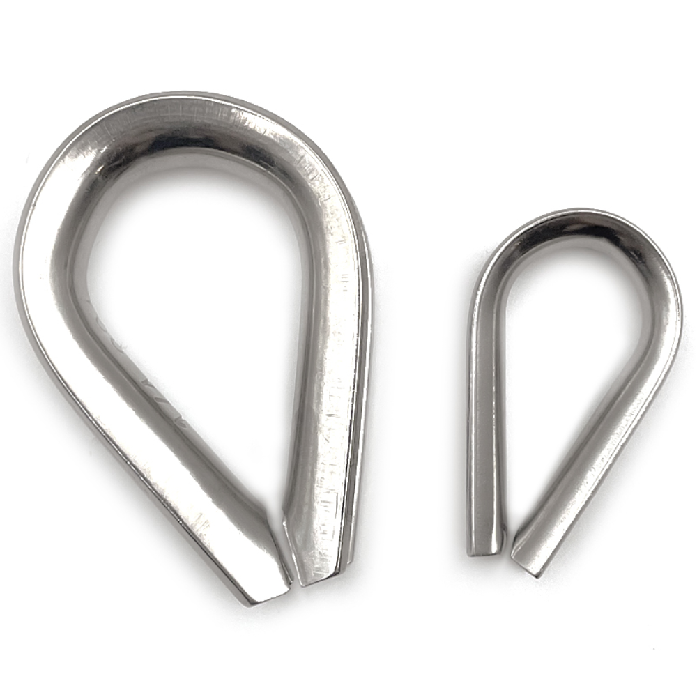 리우툴 스텐 심블 팀블 와이어 보호대 밧줄 고리 락킹 서스 SUS 와야크립 부속 마모방지, 1개 2,400원