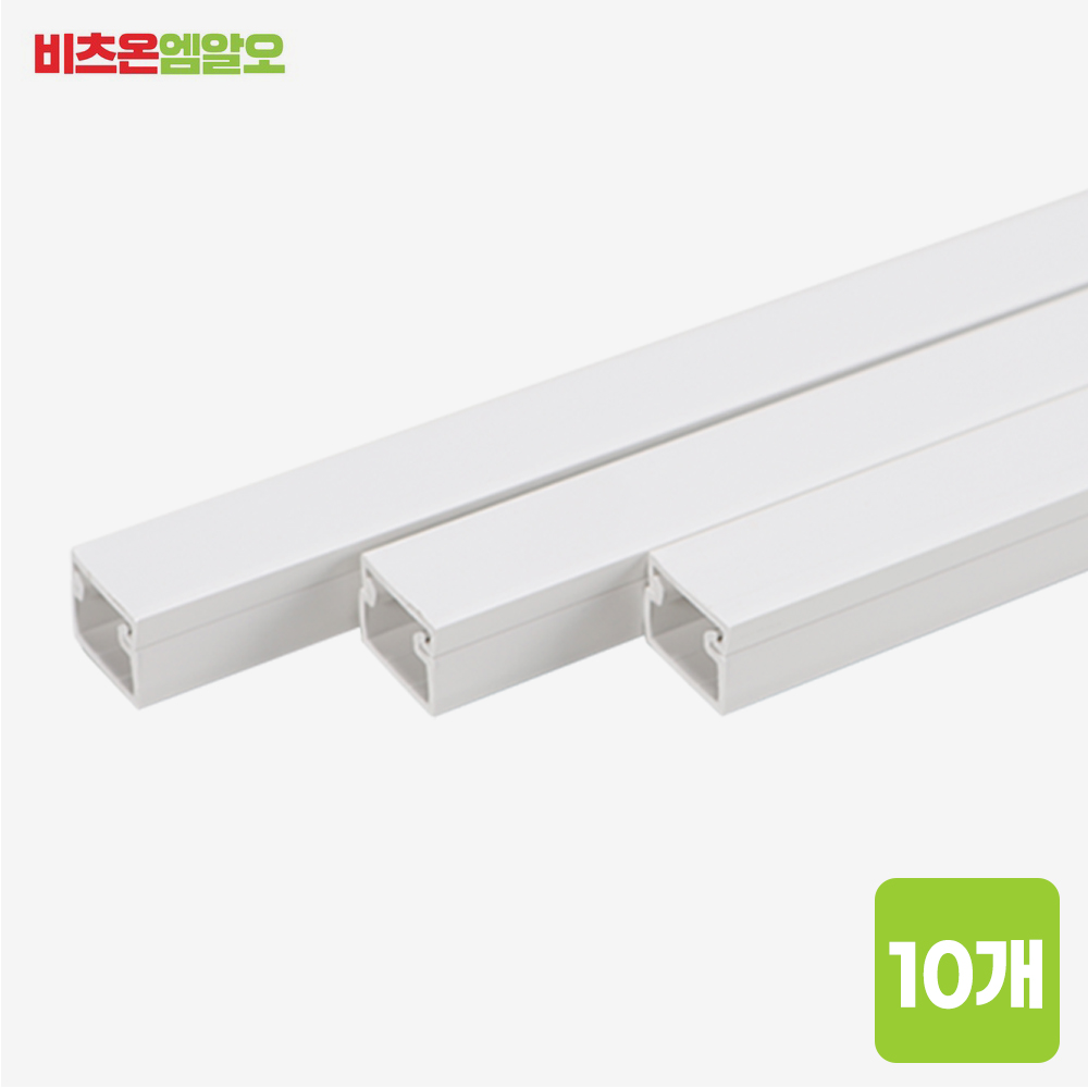 비츠온 국산 사각 몰딩 백색 2호 19mm 7,650원