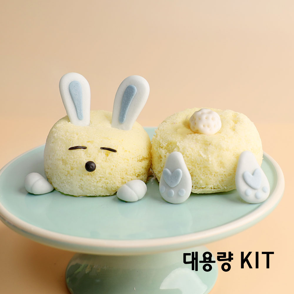 신년 행복 토끼 쌀카롱 10개 만들기 DIY 대용량 키트 쌀이랑놀자 39,800원