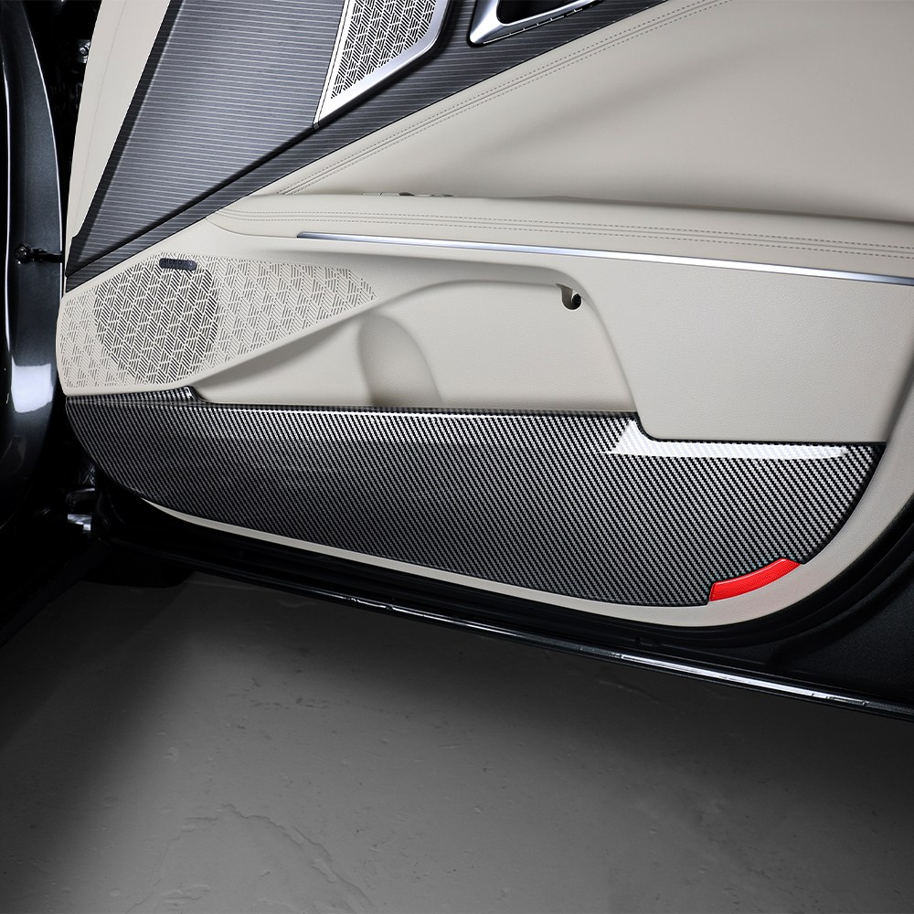 카스타 호환 K8 페이스리프트 자동차 튜닝 차량 용품, (유광카본) 1열 도어커버 2P, 도어 54,500원