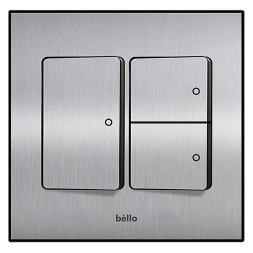 위너스 벨로 2개용 스위치 3구 실버 5,850원