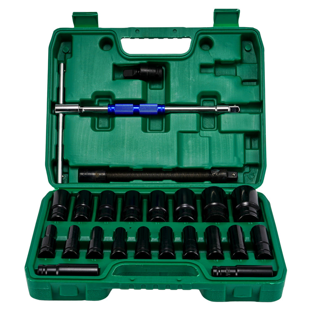 솔리드 1/2 임팩 롱 복스알 23P 세트 롱복스 육각 소켓 롱임팩 렌치 조인트 포함, 1개 55,000원