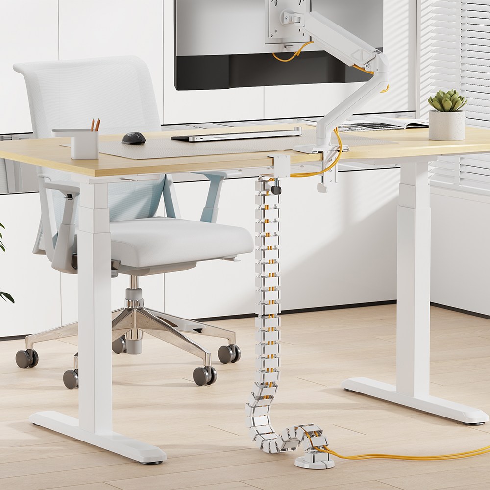 엔산마운트 CC-6 케이블 스파인 홀더 클램프형 스크류형 케이블정리 덕트 와이어 선정리, CC-6C(W) 클램프형 화이트, 1개, 현재가 21,900원