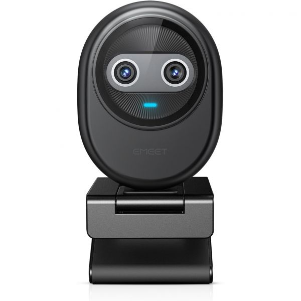 웹캠 인터넷 방송 USB 스트리밍용 EMEET Piko 4K 웹캠, 세계 최초의 듀얼 카메라 AI 기반 카메라, 오토포커스, 3 마이크 어레이 및 사운드 모드, 클립이 있는 스 137,600원