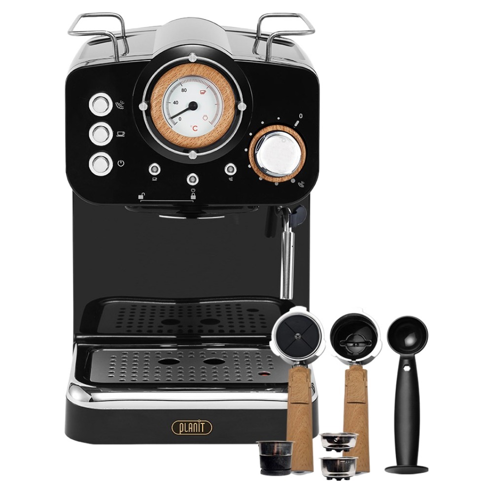 플랜잇 NEW 4in1 홈카페 캡슐커피 겸용 노르딕 반자동 커피머신 172,500원