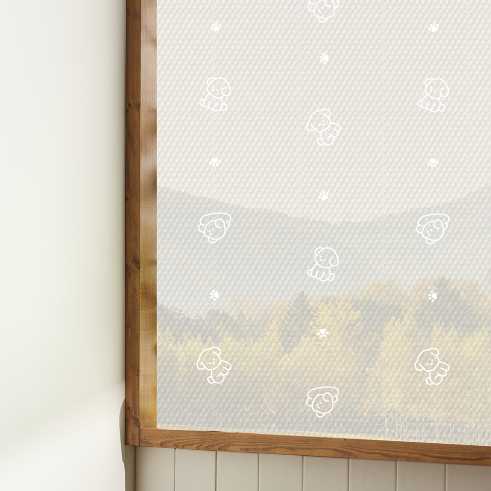 홈트너 창문 점착형 7중 단열뽁뽁이 강아지 34,790원