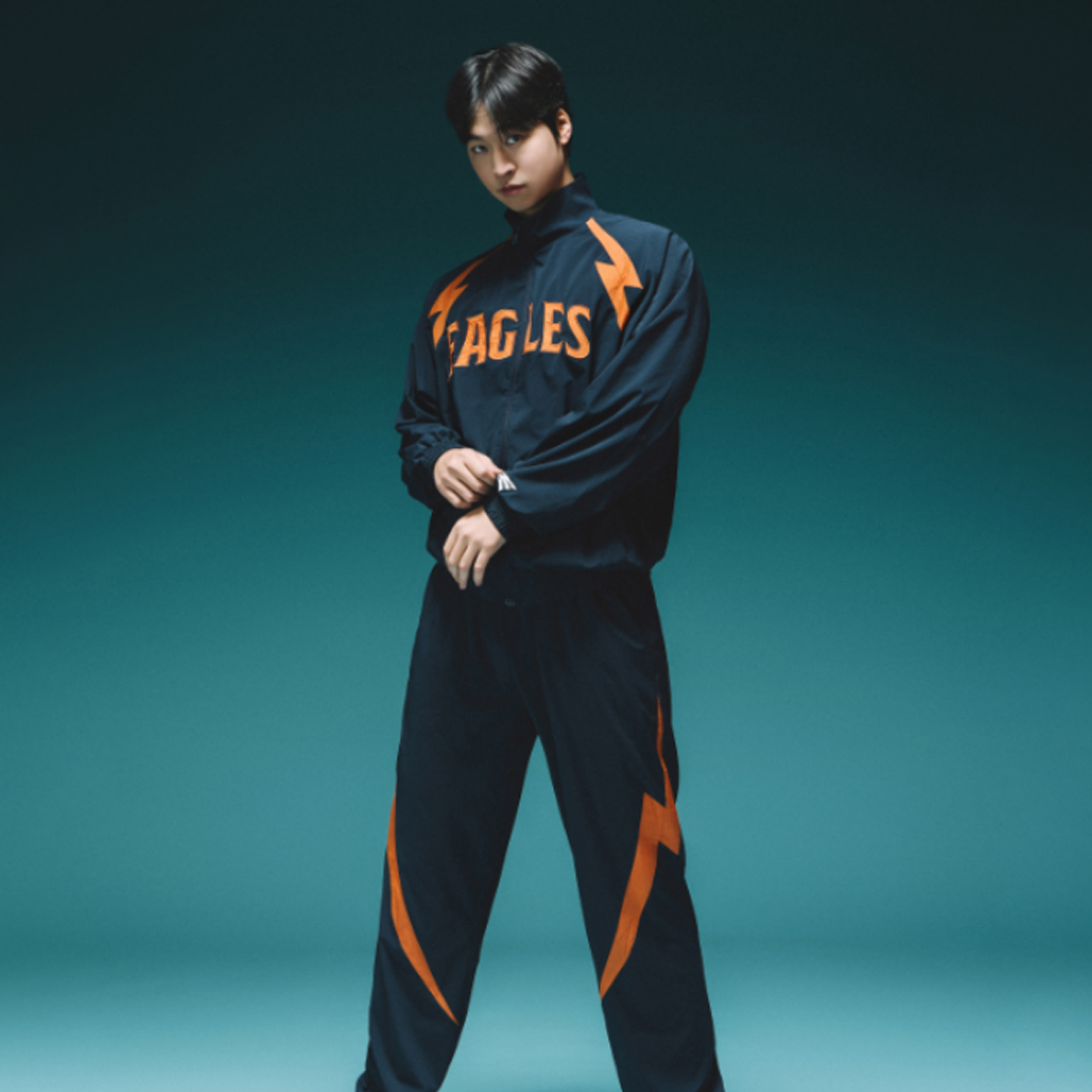 스파이더 한화이글스 남성용 25년 어센틱 플러스 라인 바람막이 218,100원