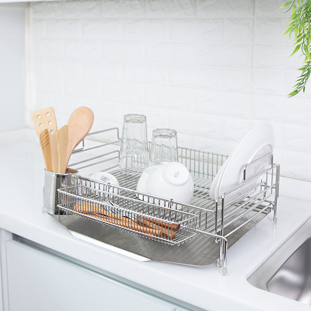 스토피아 투인원 올스텐304 틈새 슬림 확장형 식기건조대 (대) 87,900원