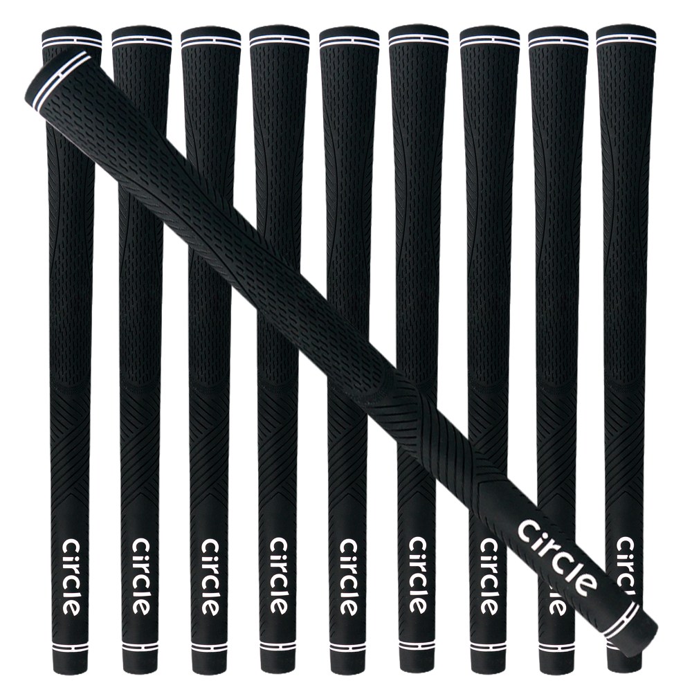 써클디자인골프 남성용 뉴 투어 벨벳 고무 그립, 화이트, 10개 69,400원