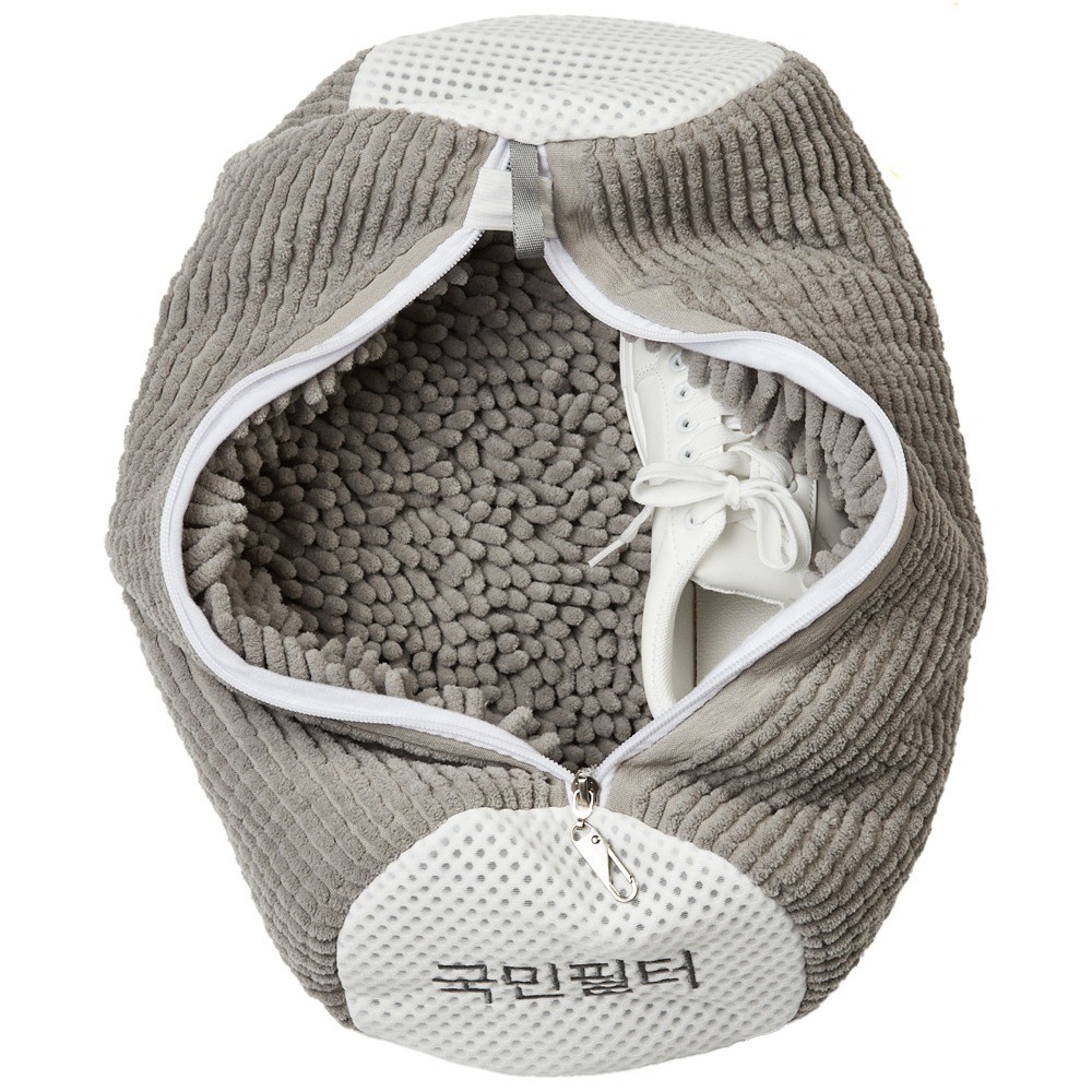 국민필터 신발 운동화 세탁망 고리형 특대형, 2개, 라이트그레이 24,840원
