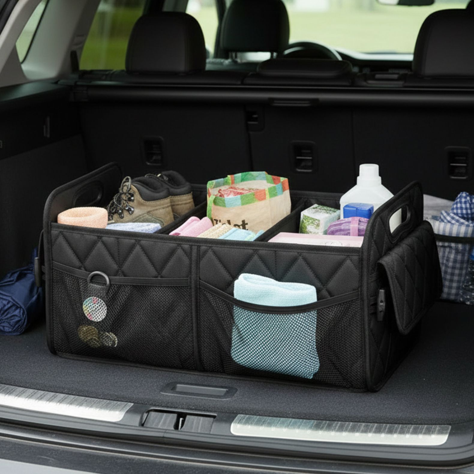 모드온 간편 접이식 자동차 트렁크 정리함 14,700원