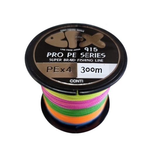 콘티A CFX915 합사 낚시줄 합사줄 오색 낚시줄 쭈꾸미 갈치 문어, 4합사300m, 1개 11,500원