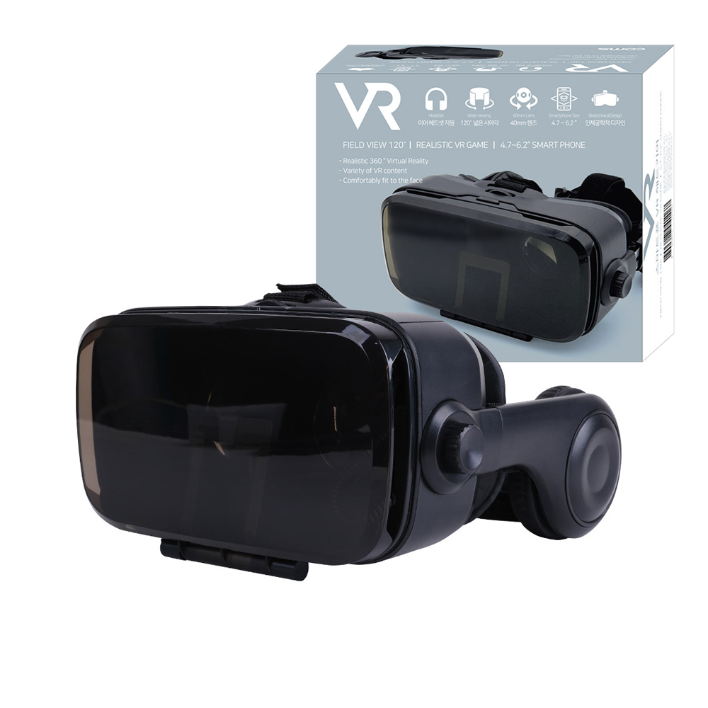 컴스 헤드폰 일체형 VR 기기 헤드기어 VR BOX BB200 19,950원
