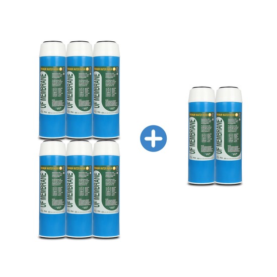 UF 나노멤브레인 중공사막 필터 8개 10인치 하우징용 480,110원