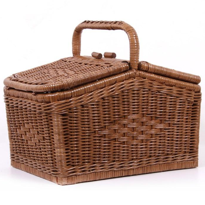 라탄 피크닉 바구니 수납 등나무 핸들 홈카페 감성소품 봄나들이 소품 소형 중형 대형 32,400원