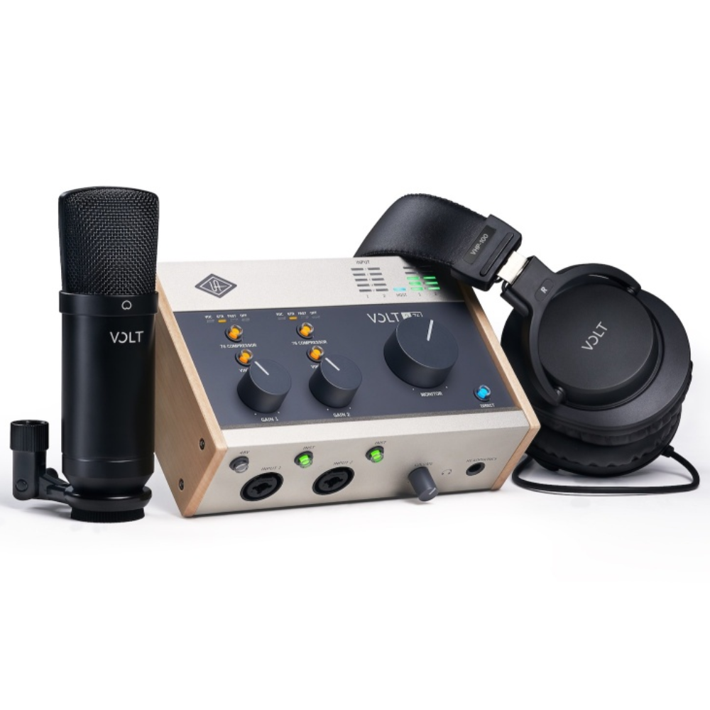 [기어라운지 정품] Universal Audio Volt 276 Studio Pack 유니버셜 오디오 인터페이스 + 마이크 & 헤드폰 오인페 세트 599,000원
