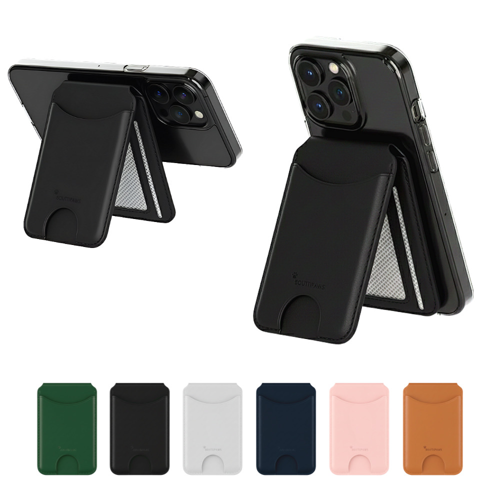 부티포즈 선물용 맥세이프 가죽 카드지갑 스탠드 거치대 일반타입 거울타입 19,600원