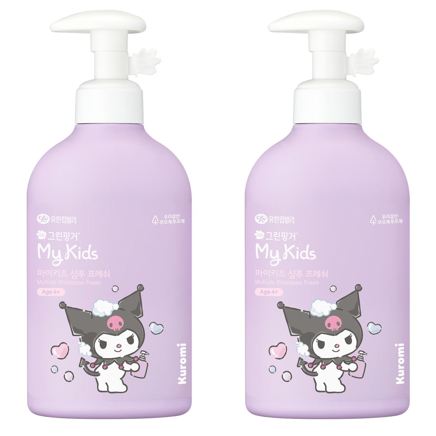 그린핑거 마이키즈 샴푸 프레쉬 쿠로미 그리너리 향 31,510원