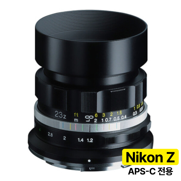 [정품등록시 5만 포인트 3년 보증] 보이그랜더 NOKTON D23mm F1.2 ASP APS-C 니콘 Z마운트 렌즈, 단일상품 936,000원