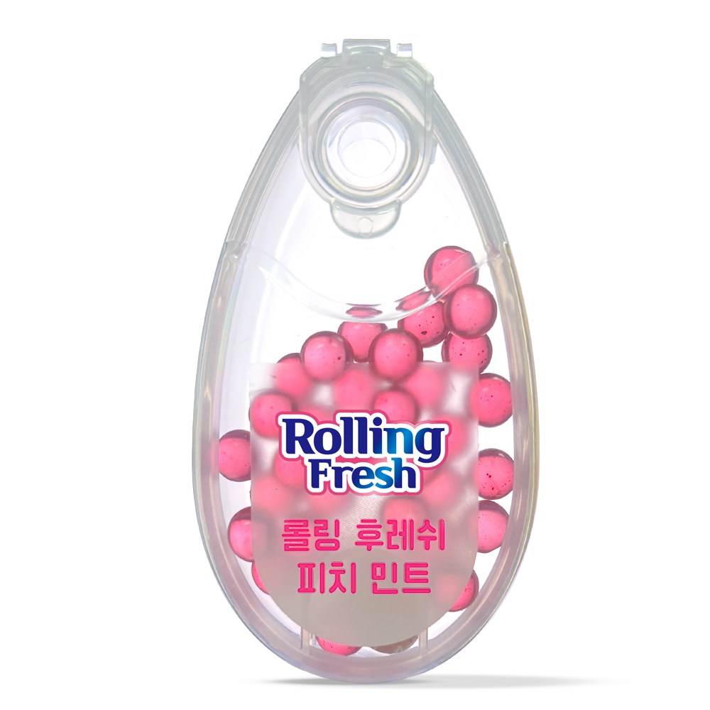 신신제약 롤링후레쉬 30pcs 민트볼 피치 민트 입냄새 구취 제거 캡슐 7,510원