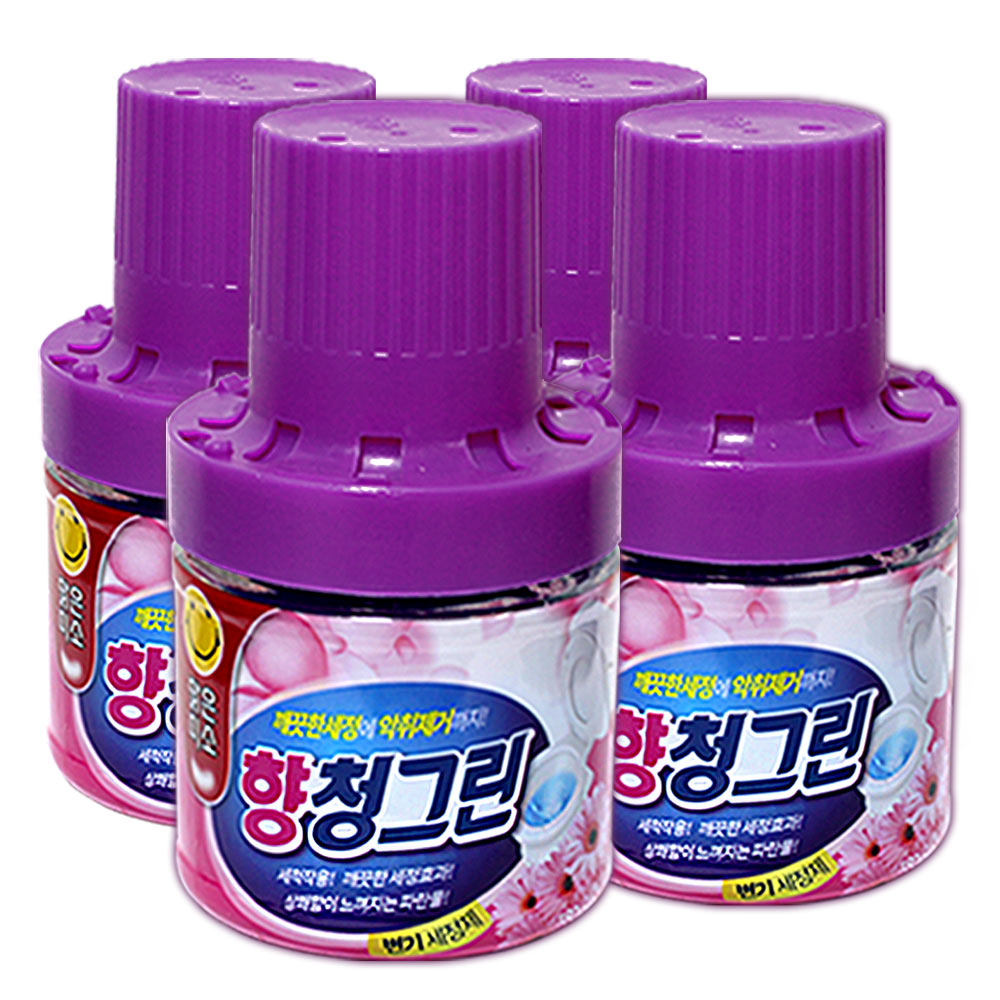 청그린 변기세정제병 라벤더향 세제 세정제 국내생산, 4개, 180g 10,900원