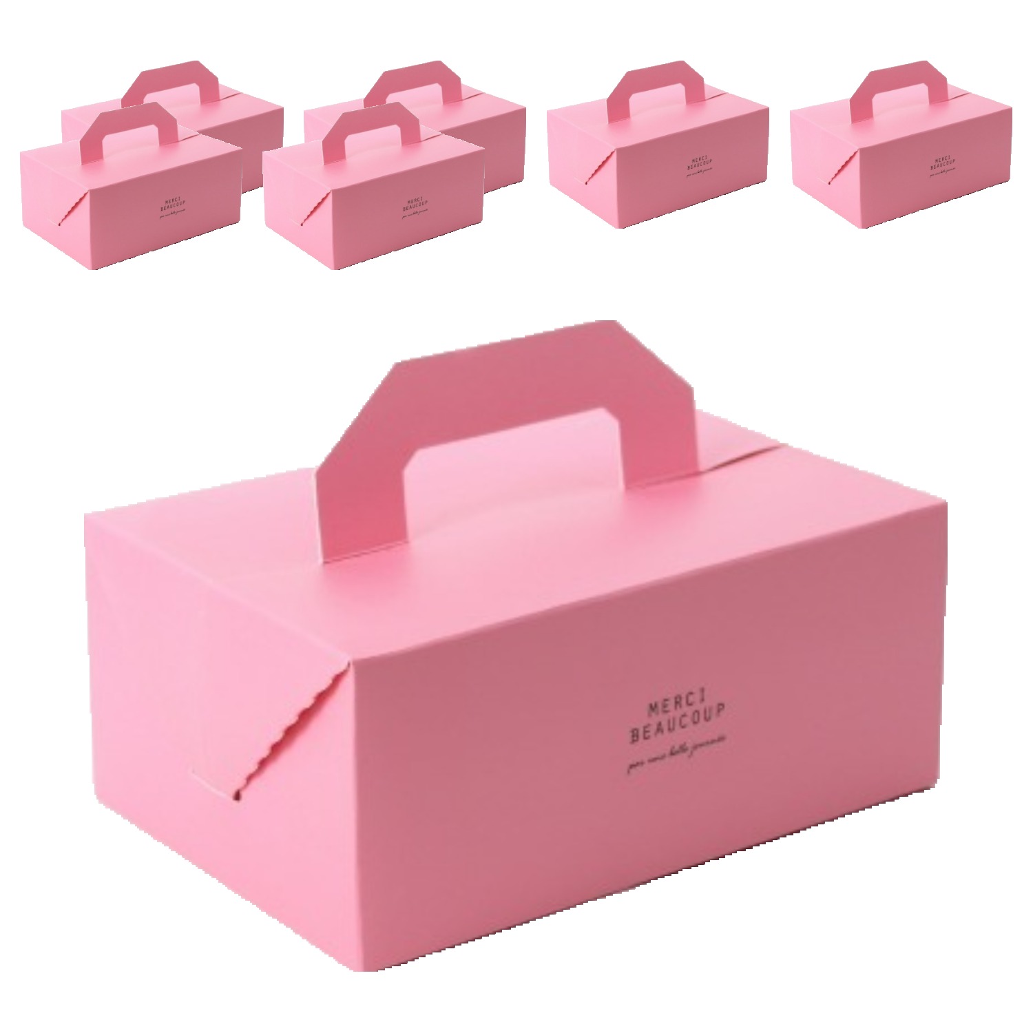 헬로우모리스 멕시 핸들박스, 핑크, 7개 7,300원