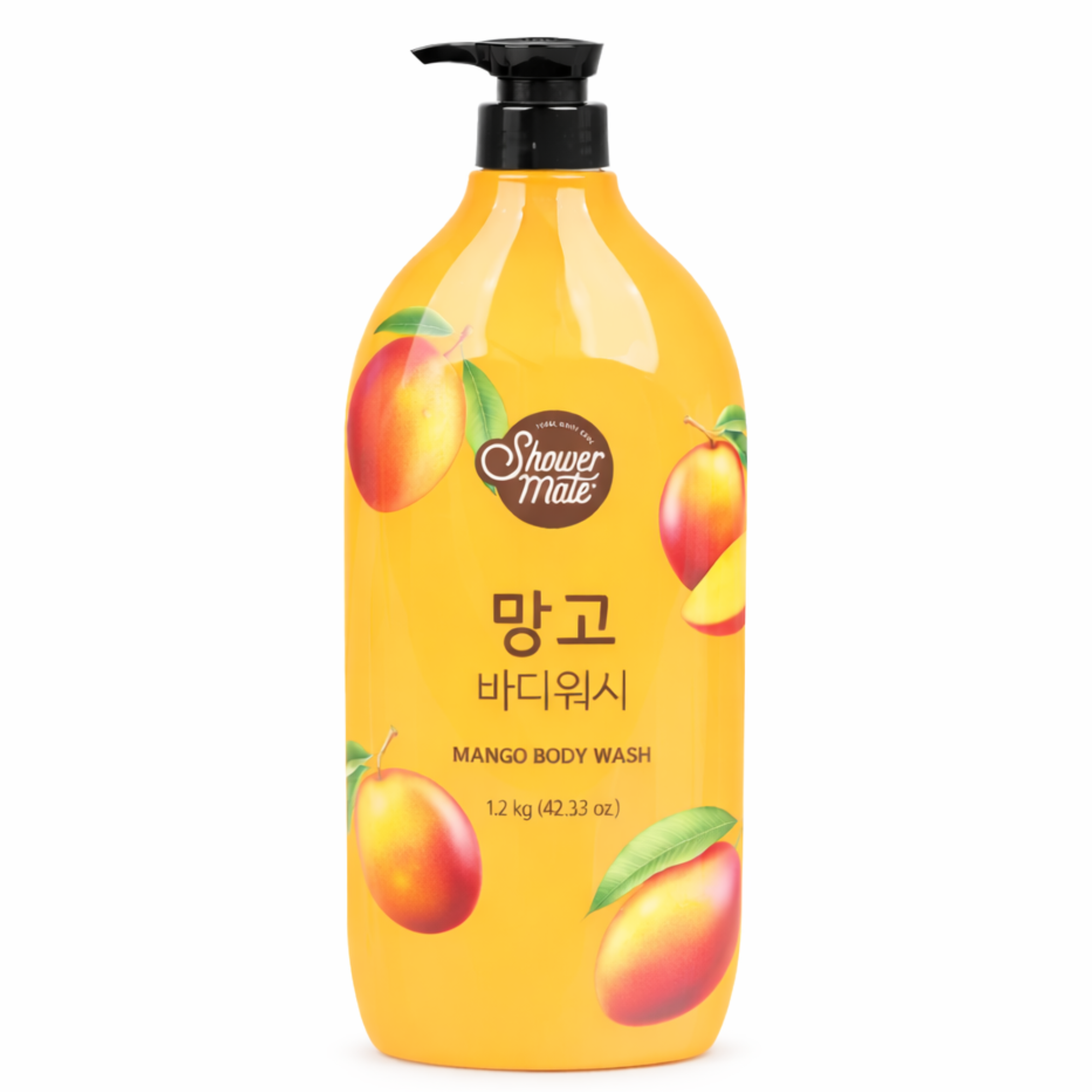 샤워메이트 리얼 내추럴 망고 바디워시, 2개, 1.2kg 10,690원