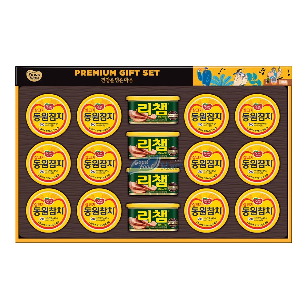 동원선물세트 튜나리챔 100호 (4세트) 무료배송, 4세트 163,000원