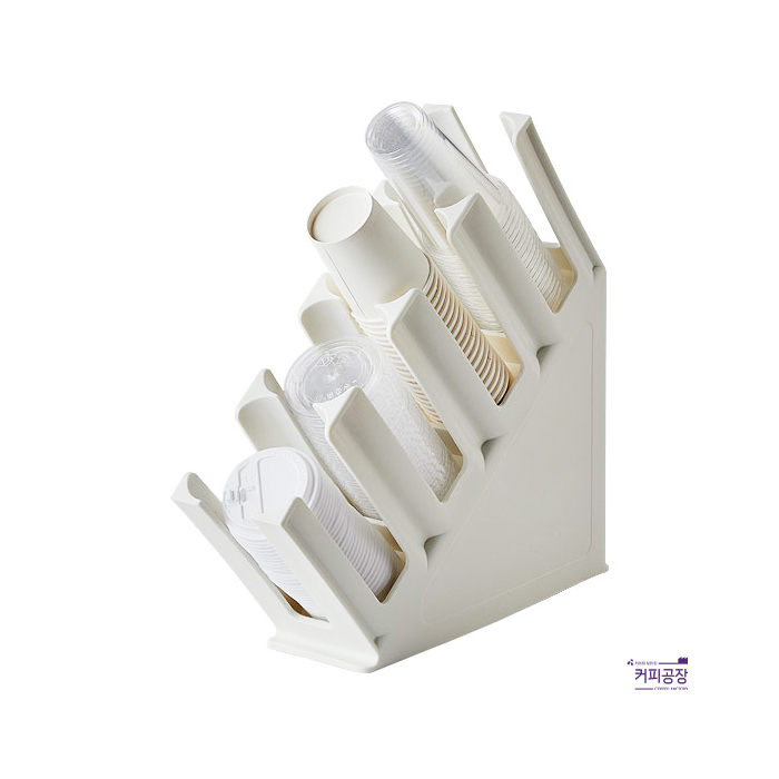 오리스타 카시아 화이트 4구 디스펜서 종이컵 정리함 24,700원