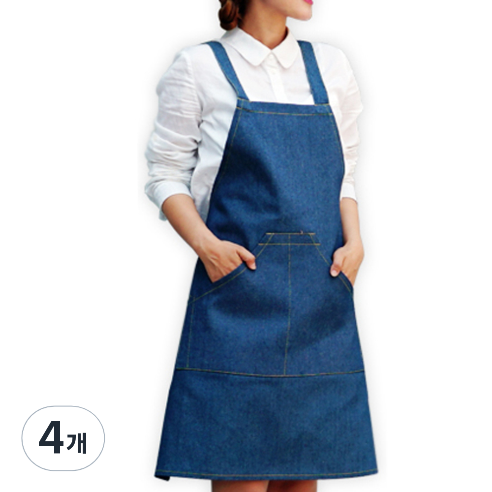 쎈버 더 스타일 데님 앞치마 H형 끈타입 Free 31,600원