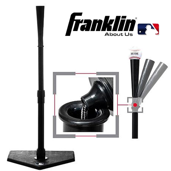 프랭클린 주니어 유소년용 야구 배팅티 PRO 길이조절가능 충격흡수 FTPB 40,500원