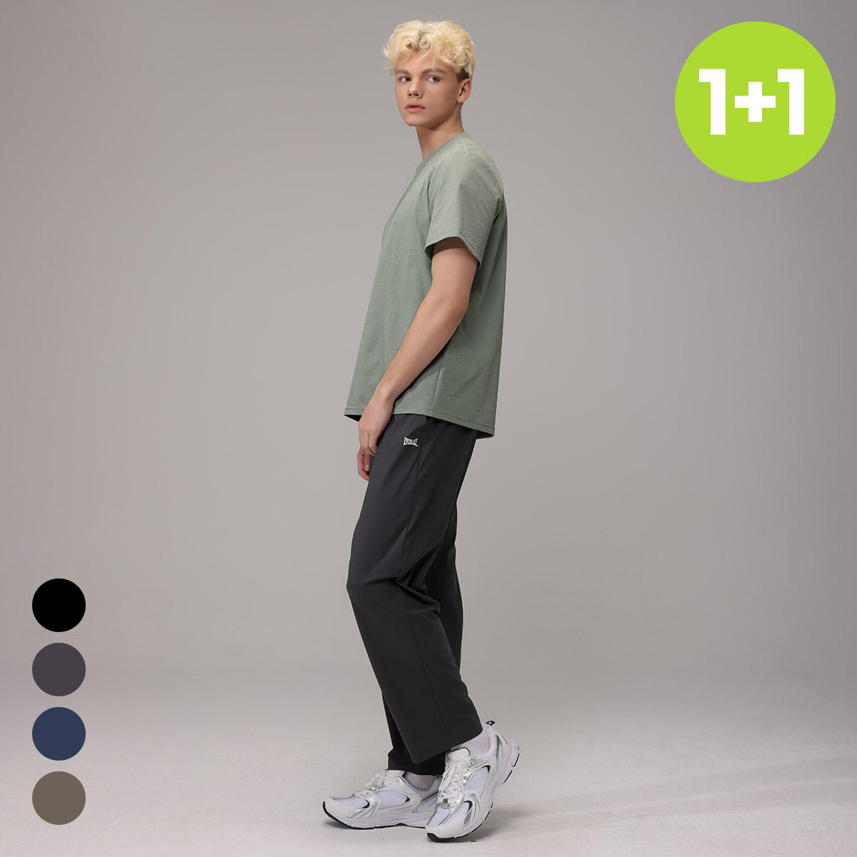 에버라스트 남성 스트라이프 폴리 9부팬츠 1+1 28,800원