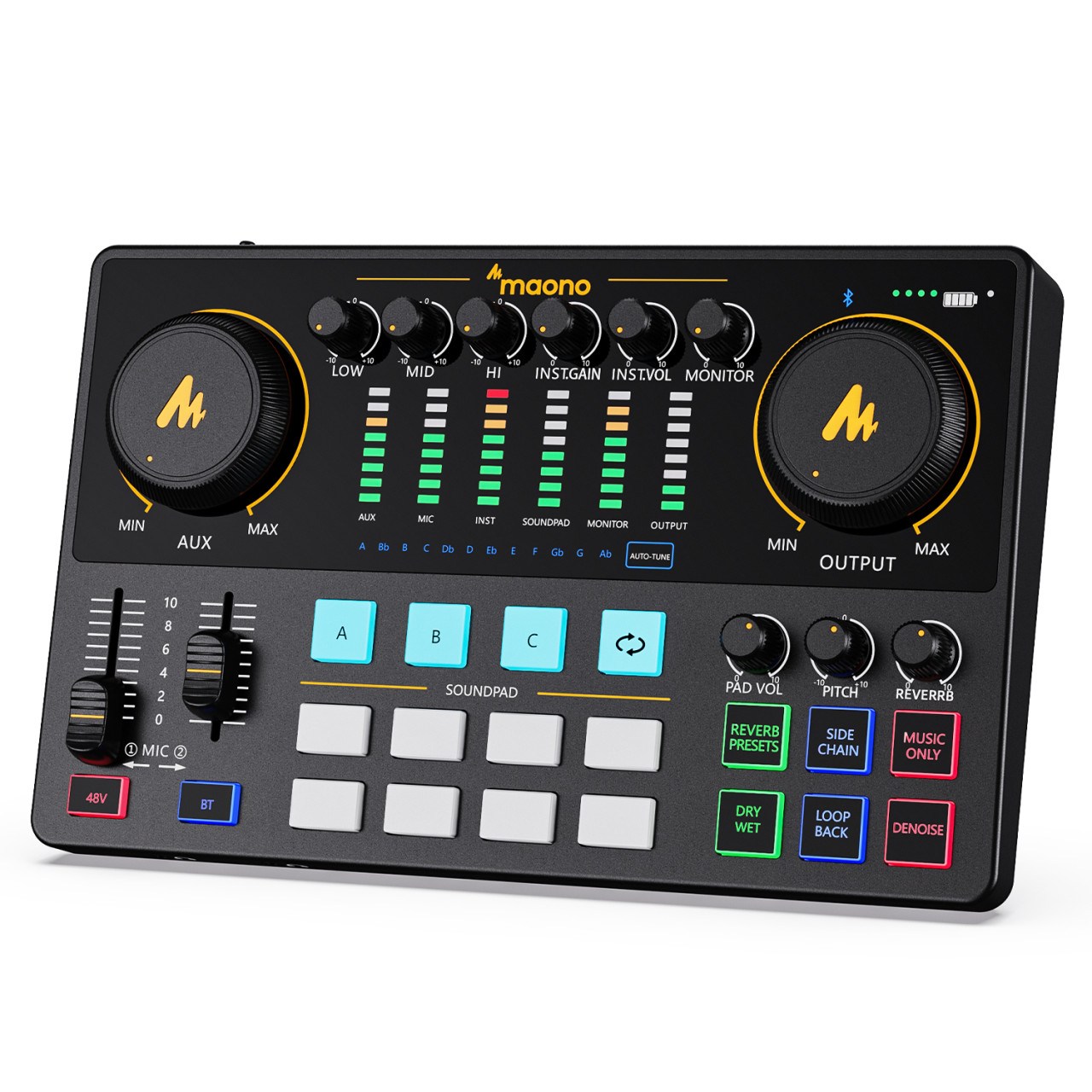 마오노 캐스터 오디오 인터페이스 방송용 녹음용 팟캐스트 스트리밍 119,000원