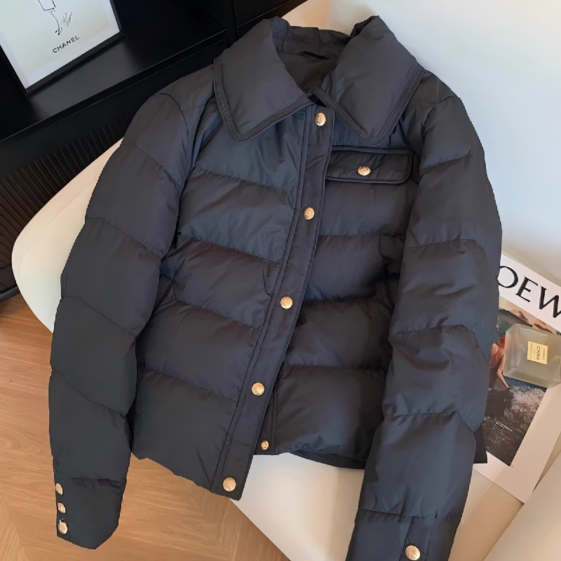 COSYEVNO 여성 블랙 솜옷새로운 스타일의. 코트 상의 40,600원