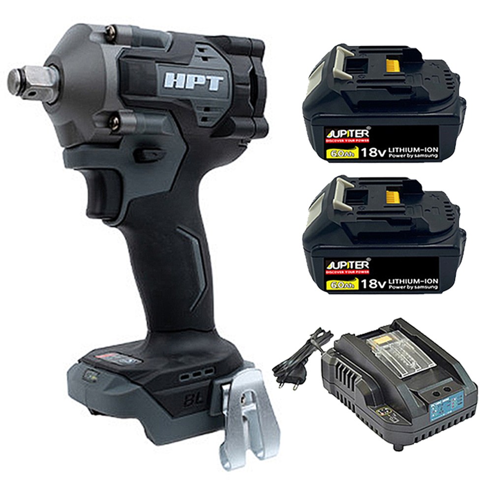 HPT 충전 임팩렌치 MA20-IW138N+주피터 6.0 배터리 2개+미니 충전기 274,000원