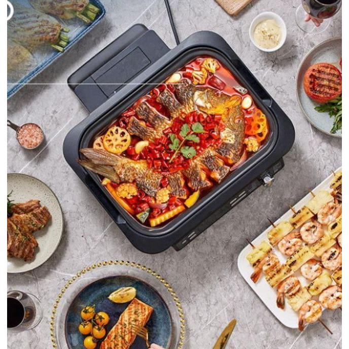 멀티쿠커 캠핑용 가정용 여행용 샤브샤브 휴대용 다기능 전기그릴 디자인 전기멀티쿠커 미니멀한 1,059,800원